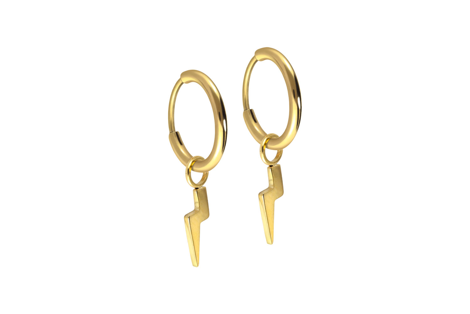 Titan Ohrclicker Creolen BLITZ von Piercingline